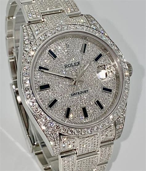 rolex datejust 2 slate dial|Rolex Datejust iced out 41mm.